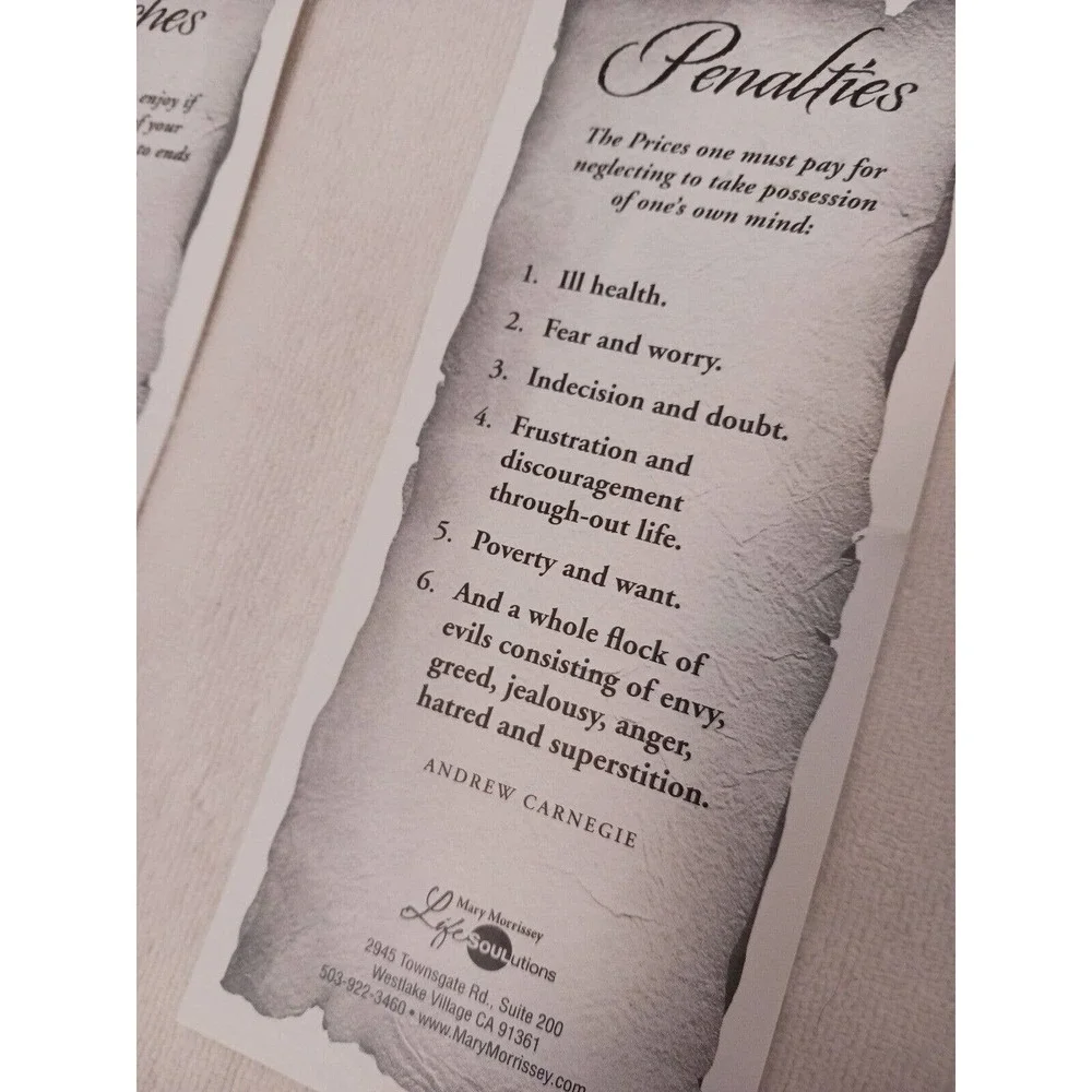 2‎ Motivational Bookmarks, Motivation Bookmark, Planner Bookmark POSITIVE ADVICE